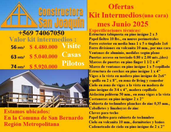 PREFABRICADA KIT INTERMEDIO HABITABLE
