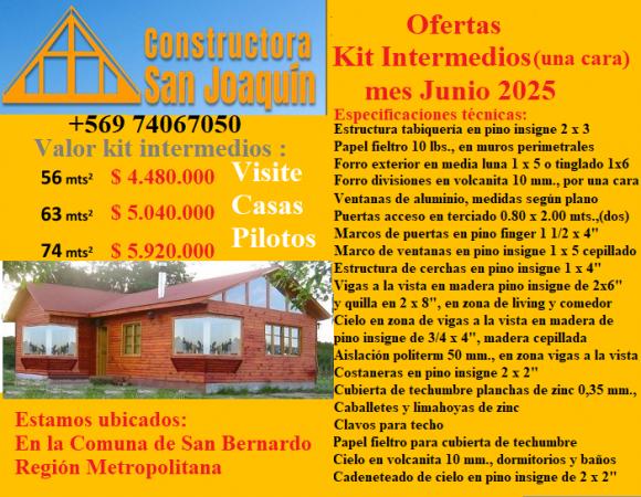 PREFABRICADA KIT INTERMEDIO HABITABLE