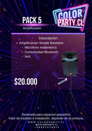 ARRIENDO DE AMPLIFICACIÓN FIESTAS/KARAOKE/EVENTOS
