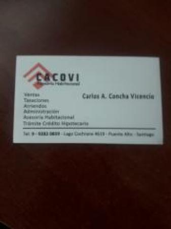 CACOVI PROPIEDADES
